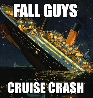 fall guys cruise crash